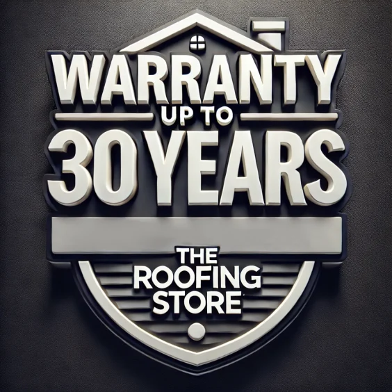 Warranty of up to 30 years for The Roofing Store’s steel roofing and cladding products.