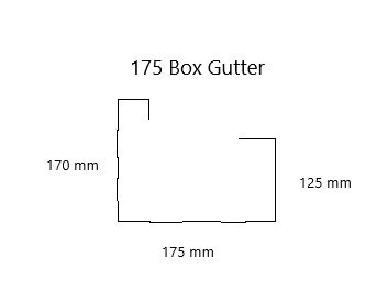 Diagram for 175mm Box Gutter