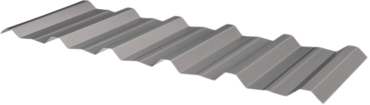 TRS 6 classic 6-rib profile for commercial and residential steel roofing and cladding.